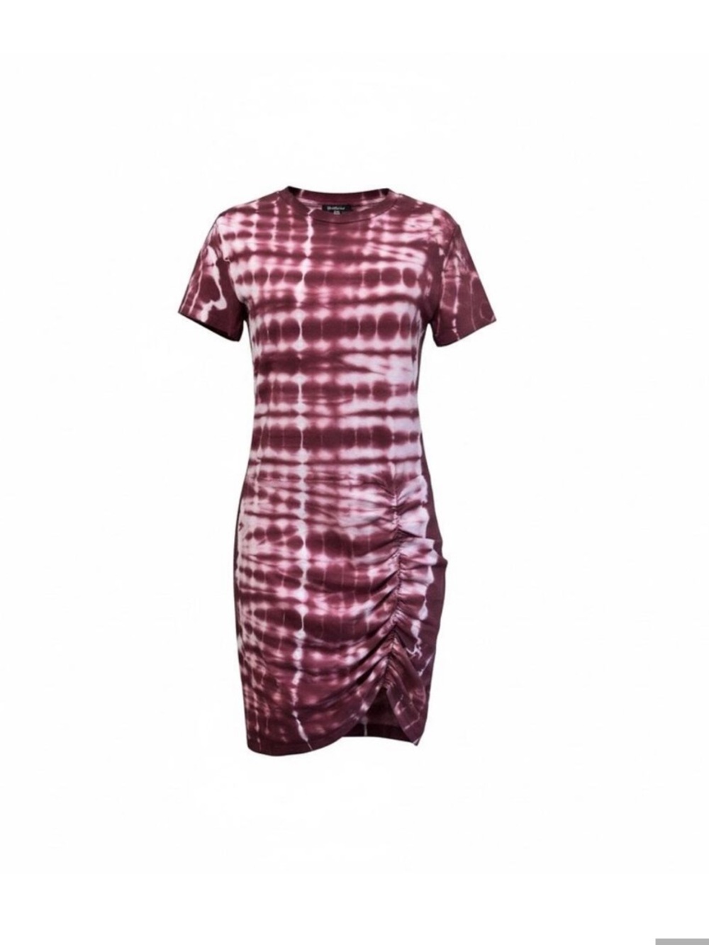 Monrow Shirred Dress‎ Alligator Tie Dye Size Small
